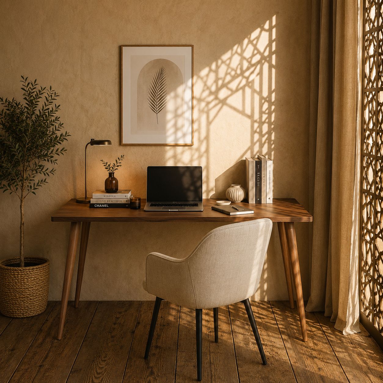 Modern Wooden Desk